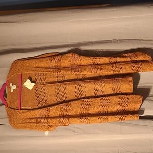 WOMEN'S OPEN FRONT SWEATER CARDIGAN WITH SHORT BAT SLEEVES